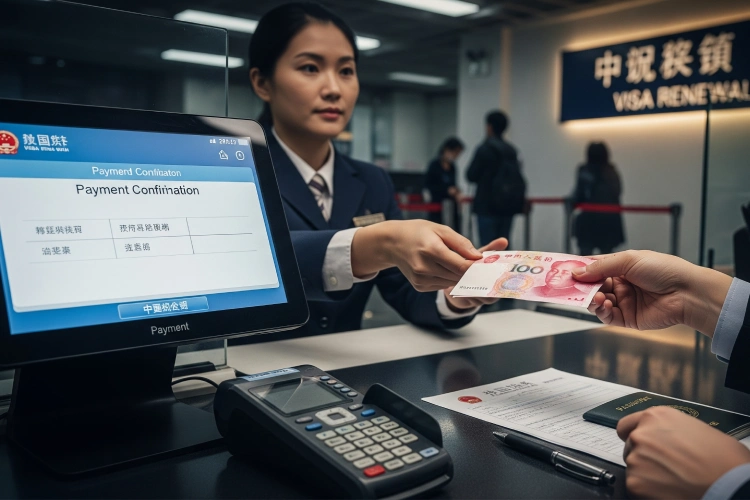 پرداخت هزینه تمدید