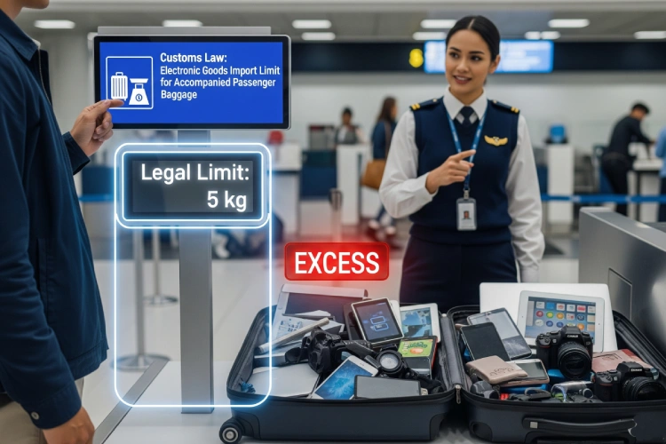 سقف مجاز ورود کالاهای الکترونیک