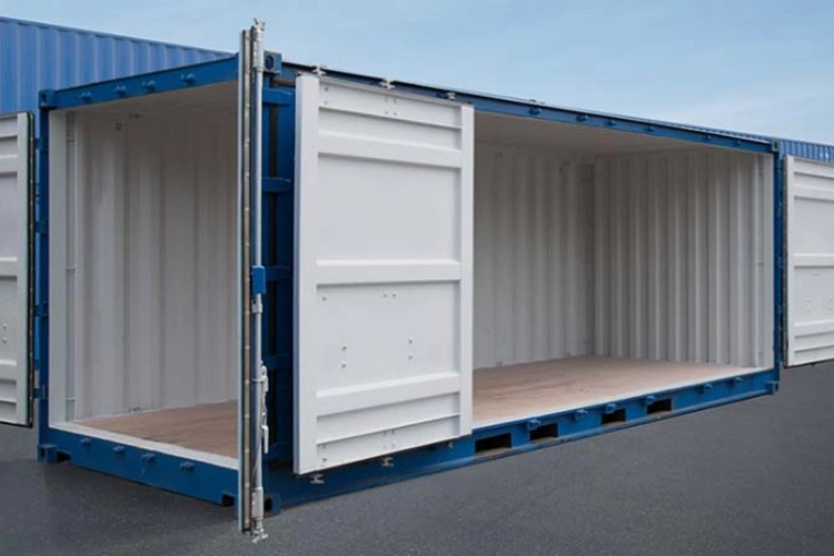 کانتینر پهلو باز