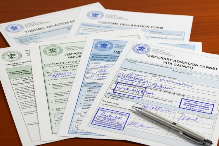 مجوزهای لازم برای واردات موقت