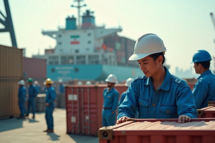 حمل بار از چین به ایران