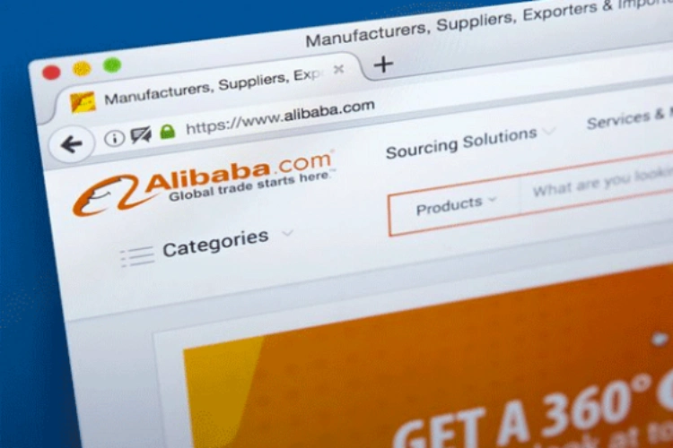 ۱. سایت علی بابا Alibaba