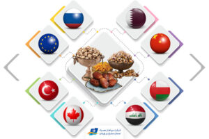 صادرات خشکبار به سراسر دنیا