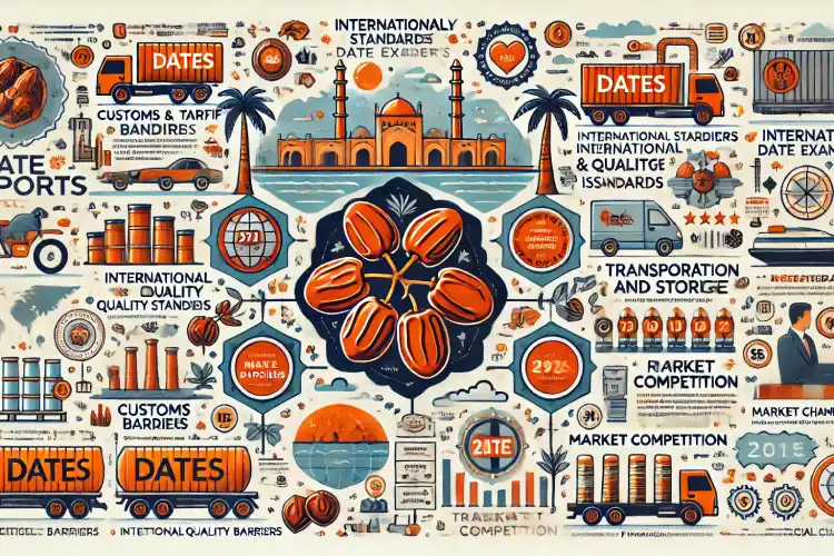 مشکلات صادرات خرما