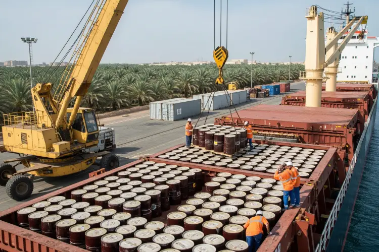 صادرات شیره خرما