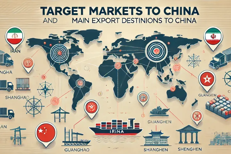 بازار هدف و مقاصد اصلی محمولات صادراتی به چین