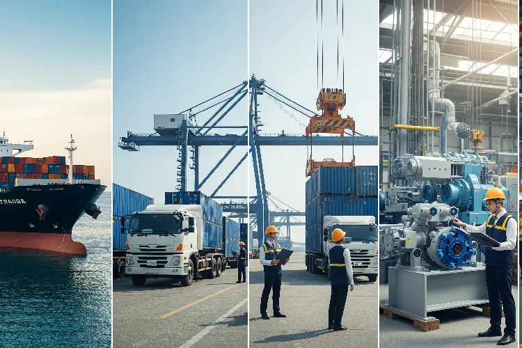 مراحل واردات و ترخیص قطعات و ماشین‌آلات صنعتی