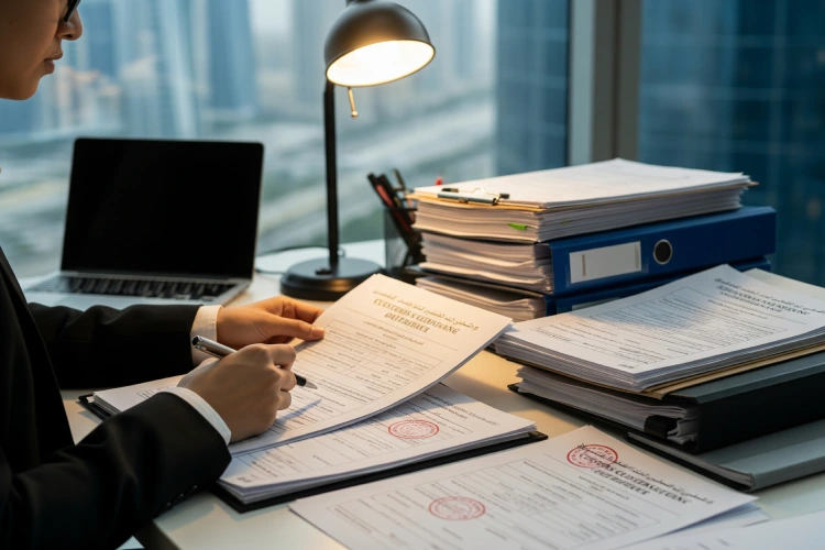 آماده‌سازی اسناد و مدارک