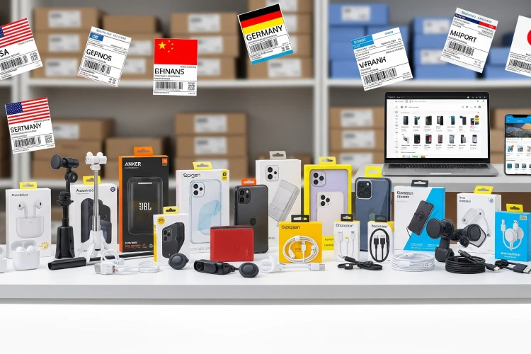 انواع تجهیزات و لوازم جانبی موبایل برای خرید و واردات