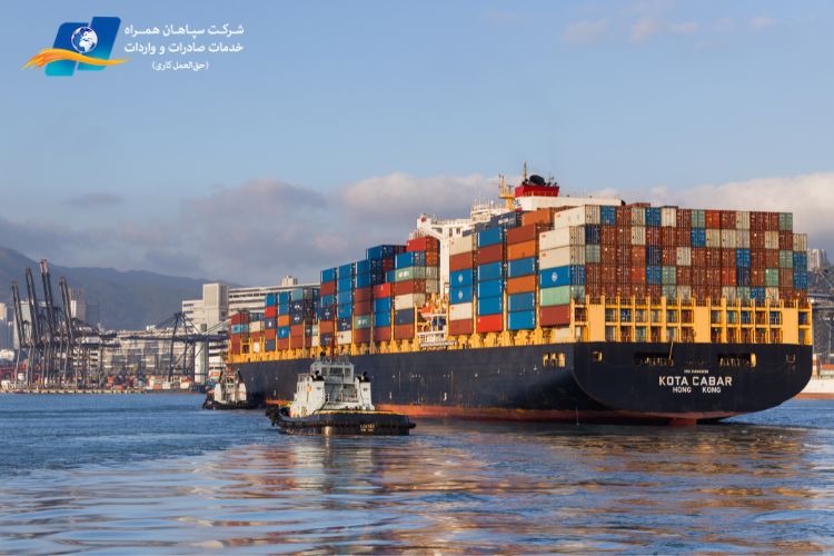 هزینه حمل دریایی از چین به ایران