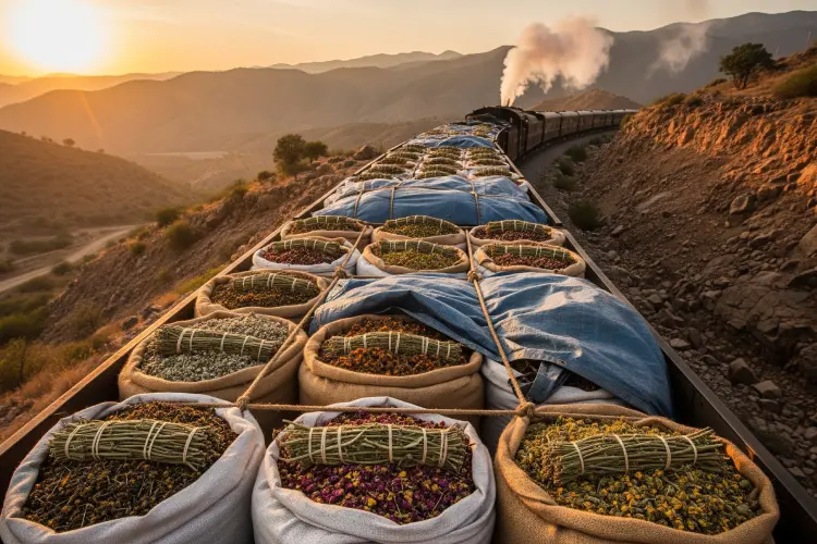 حمل‌ونقل گیاهان دارویی