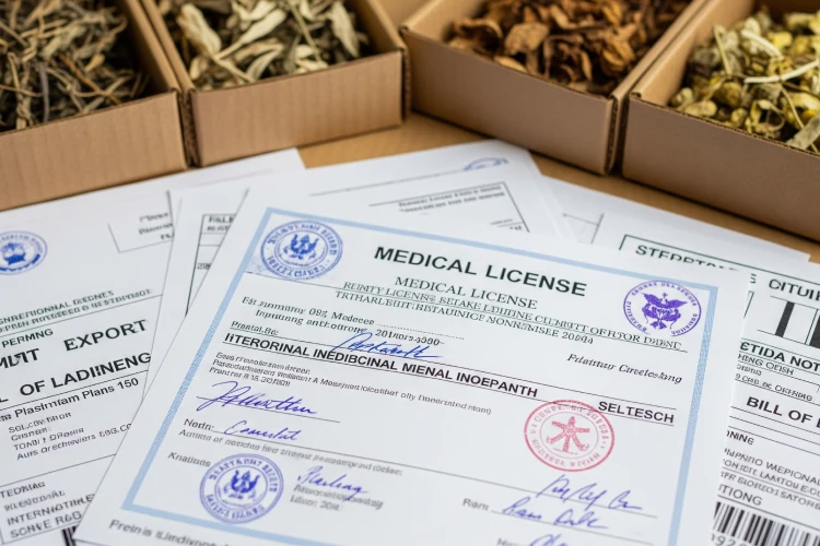 مجوزهای لازم برای صادرات گیاهان دارویی