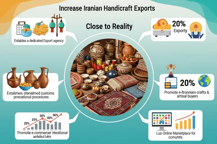 راهکارهایی برای افزایش صادرات صنایع دستی ایرانی