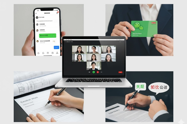 راه‌های ارتباطی با شرکت‌ها و کارخانجات چینی

