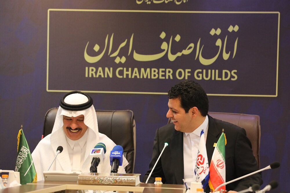 سفیر عربستان در اتاق اصناف جمهوری اسلامی ایران