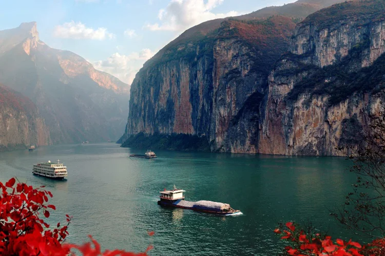 رودخانه یانگ تسه و سه دره آن