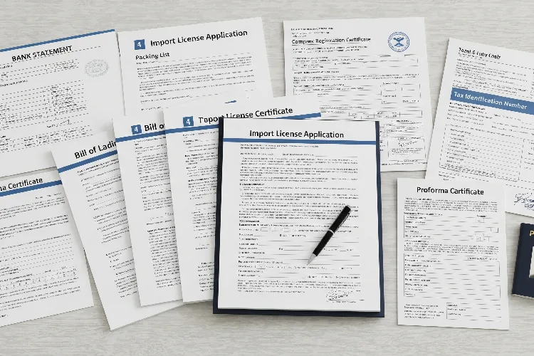 مدارک و اسناد لازم جهت صدور مجوز واردات کالا