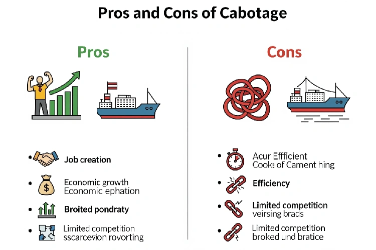 مزایا و معایب کابوتاژ