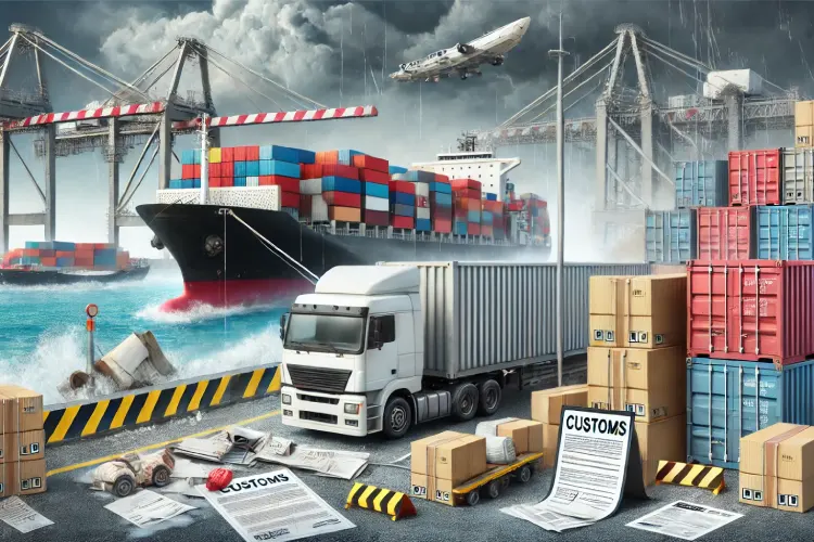 مشکلات حمل‌ونقل بین‌المللی