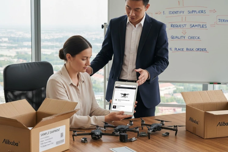 درخواست نمونه کالا قبل از سفارش عمده