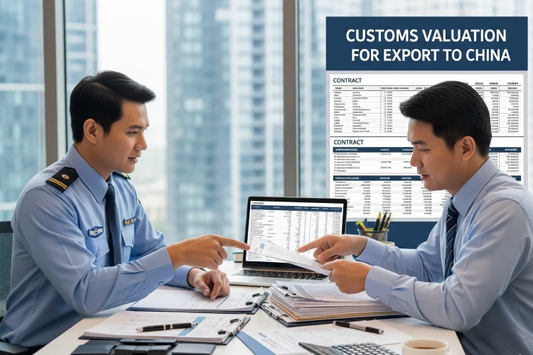 مشخص‌کردن بهای گمرکی کالا
