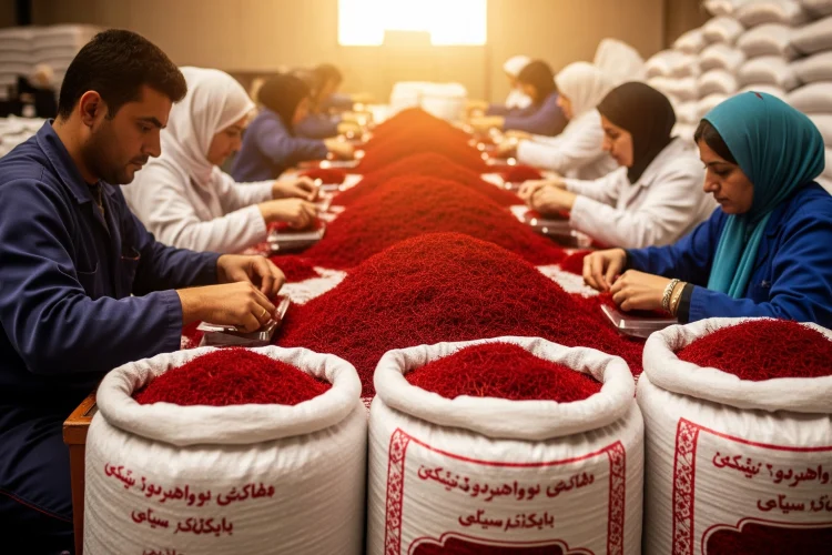 4 مرحله برای صادرات زعفران