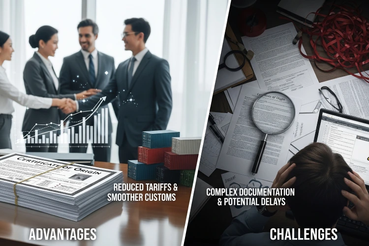 مزایا و چالش‌های گواهی مبدأ