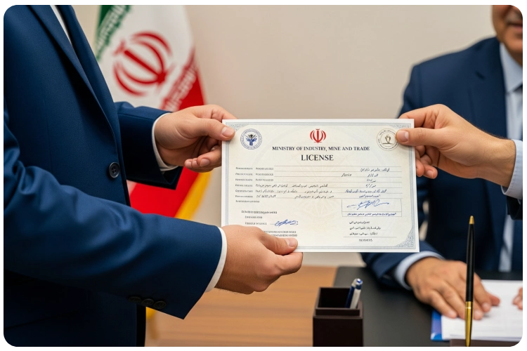 اخذ مجوز از سازمان صمت