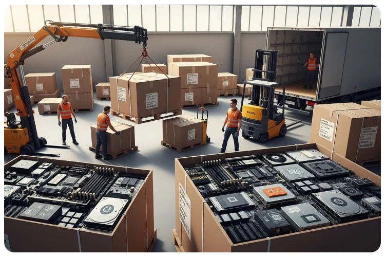 مراحل واردات قطعات کامپیوتر از چین و دبی