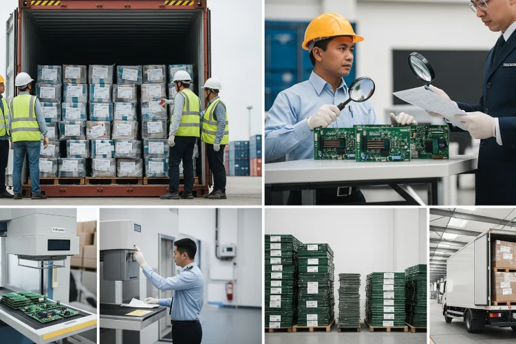 واردات و ترخیص برد الکترونیکی